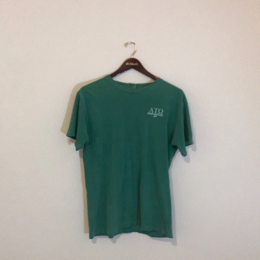 Comfort colors green t